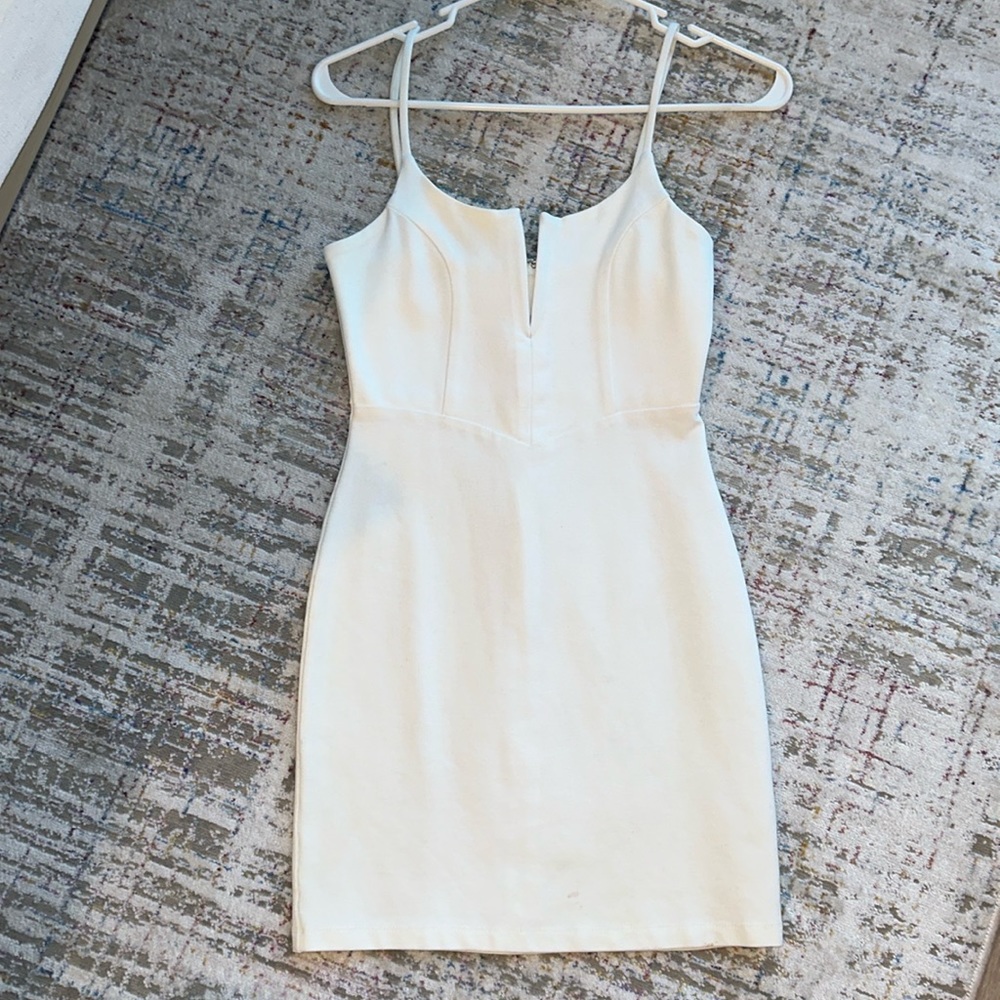 Revolve Solemio White Dress